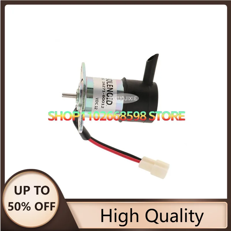 flameout solenoid valve 052600-4151 16270-60012 Applicable for D1105 lawn mower Z28