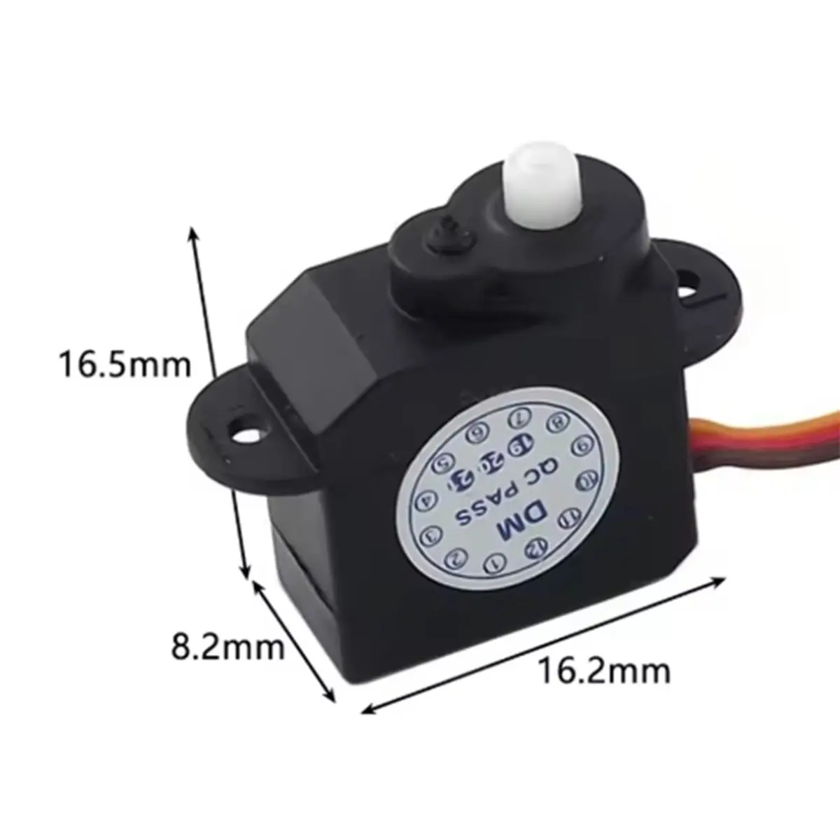 A41T 5 PCS New 2.1g Mini Micro-Type Servo 180 Degree Rotation DM-S0020 2g Plastic Mini Servomotor 4.8V-6V