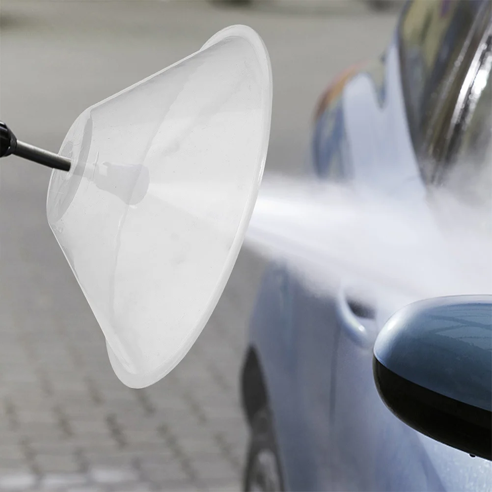 

2Pcs Nozzle Splash Guard Threaded Fan Shaped Splashproof Cover for Pressure Washer Plastic Nozzle Shield Sprayer Drift Guard