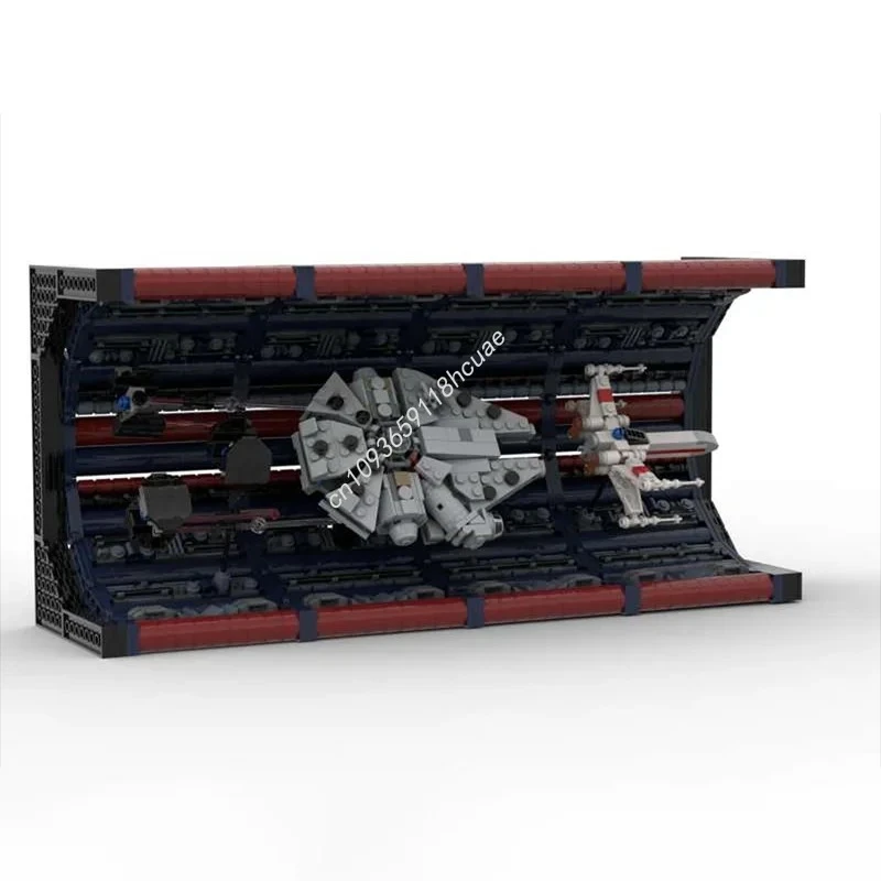 

1864 шт. MOC в супер структура, модель звездной биты, строительный блок, сделай сам, креативная сборка, развивающие кирпичи, игрушки, подарок для ребенка