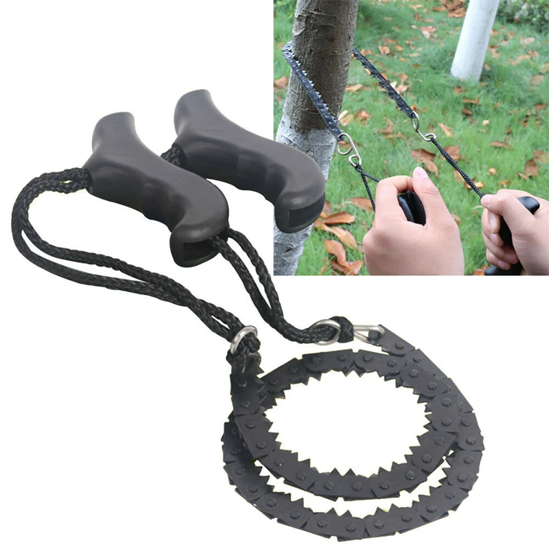 Portable Outdoor Wire Saw Hand Chain saw For Wood Survival Hunting Camping Hiking Forest Adventure Woodworking