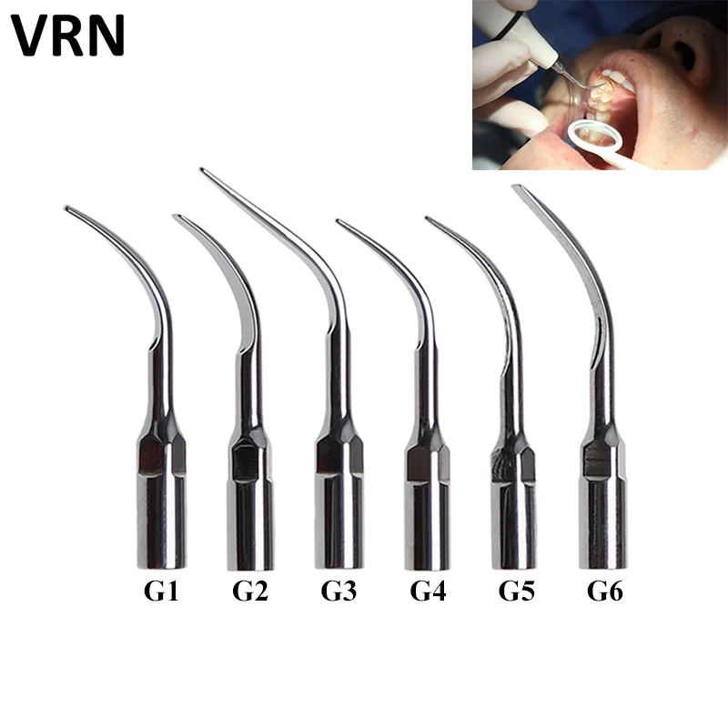 

Dental Ultrasonic Scaler Scaling Tip G1 G2 G3 G4 G5 Tips Fit EMS Woodpecker Handpiece Dental Tool Factory Wholesale Time Limited