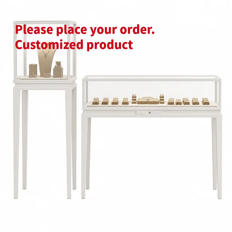 custom.Custom Tall Glass Jewelry Display Cabinet Minimalist Wall Mounted Jewellery Showcase Boutique Jewelry Store Shop Fitt