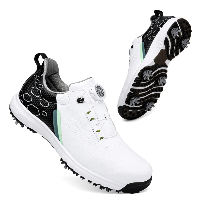 Waterproof Golf Shoes Men Golf Sneakers Men Outdoor Golfing Footwear Walking Sport Caddie Shoes