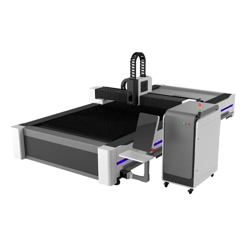 Small fiber laser cutting machine, fully automatic steel cutting single platform industrial use
