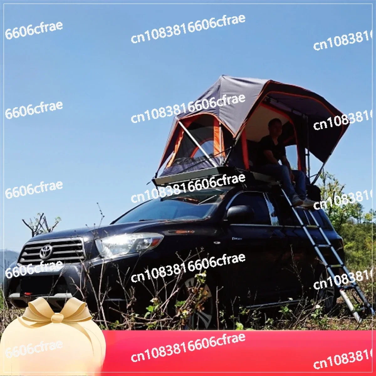 Car Ultra-light Camping Aonuo Car Roof Tent Outdoor Car for 2 People Ultra-light Rainproof