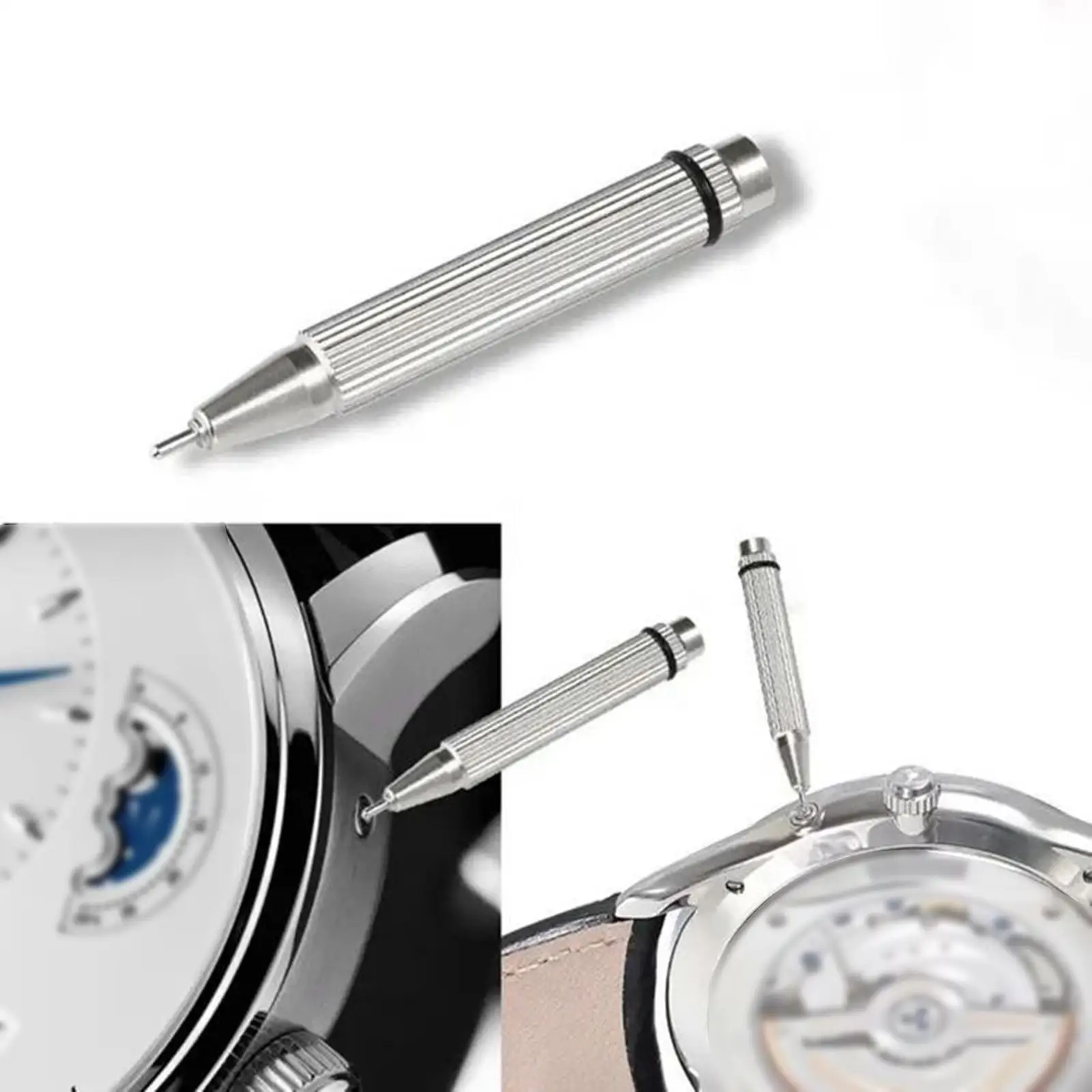 Watch Hand Presser Alloy Steel Practical Replacement Adjusting Rod Bar for Watchmaker Movement Hand Pusher