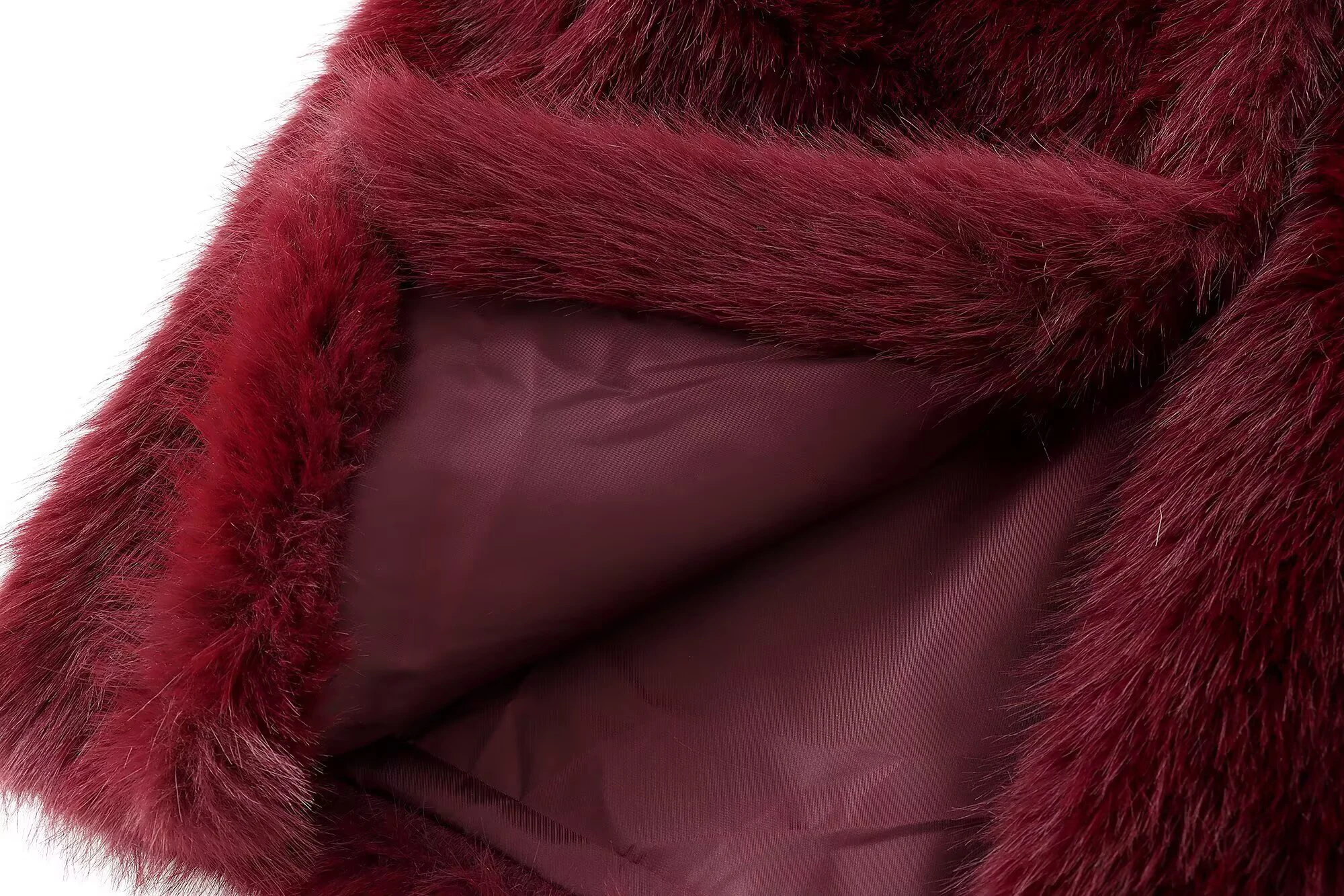 ZERAINS ملابس نسائية جديدة للخريف والشتاء بتأثير فرو صناعي فرنسي بدون أكمام ورقبة دائرية سترة قصيرة