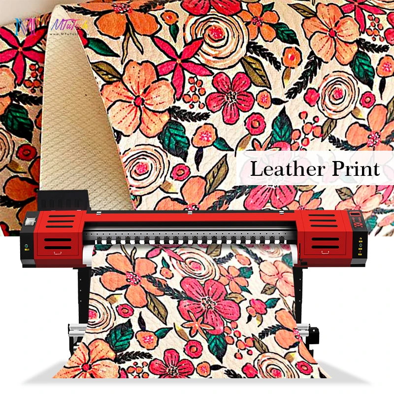 MT Inkjet UV Artificial PU Leather Printing Machine Digital Print Machinery for Leather, Print on Leather Machine