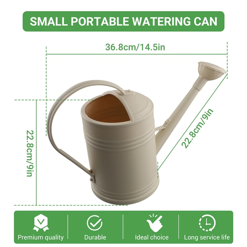 AT19-Watering Can For Indoor Plants, Flower Watering Can Outdoor For House Plants Garden Flower, Indoor Long Spout