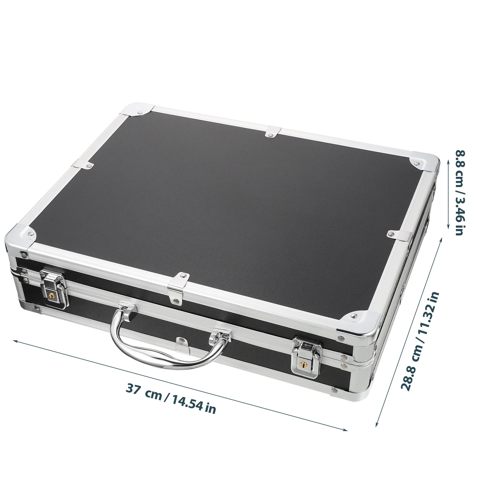 صندوق أدوات دواء من سبائك الألومنيوم، حقيبة متينة ومحمولة ومتعددة الأغراض، مجموعة أدوات سفر كبيرة للمساعدة