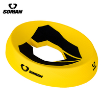 SOMAN Motorcycle Helmet Support Pad Locomotive Helmet Pad Full  Base Fixed  Half Helmet Protection Motociclista Accesorios