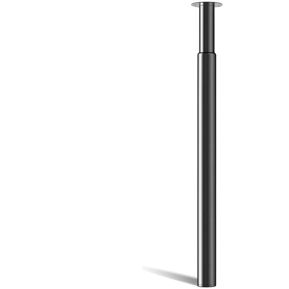 

Adjustable Metal Table Leg, Desk Legs 28-43 inch, 1 Pc Folding Office Table Legs Kitchen Furniture Worktop Support Legs Black