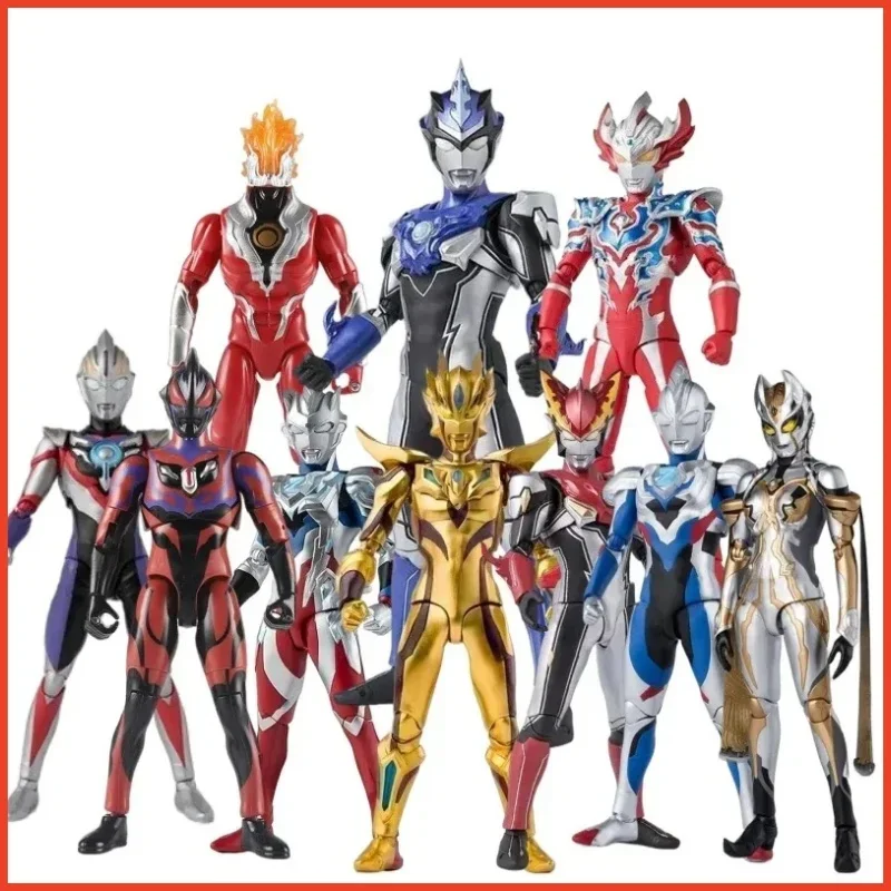 

Hot 17cm Ultraman Toy Ark Zetad Delta Sky Claw Collectible Trendy Figures Shf Beria Jeddija Dekaterica Collectible Ornament Gift