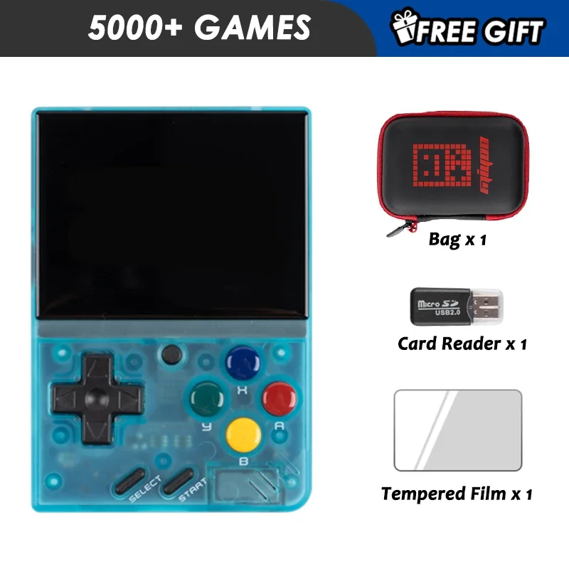 

MIYOO MINI V4 Portable Retro Handheld Game Console 2.8Inch IPS Screen Video Game Consoles Linux System Classic Gaming Emulator