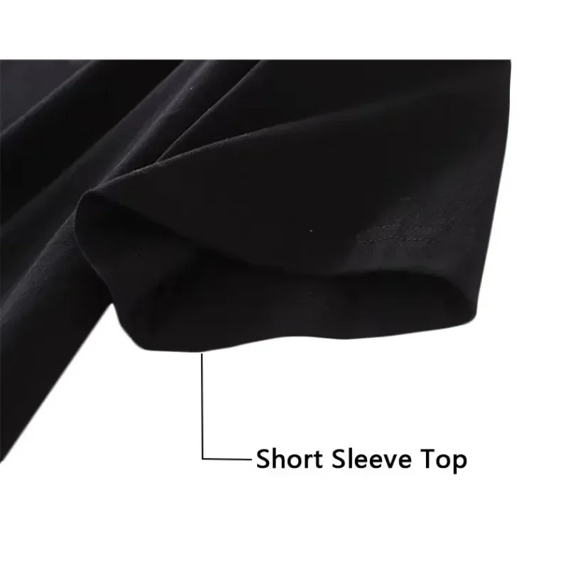 Fashion T-shirt for Men Y2K Tops Harajuku Luxury Brand Letter Printing T-shirt Summer Short Sleeve Tee  Redtube  Pro Choice