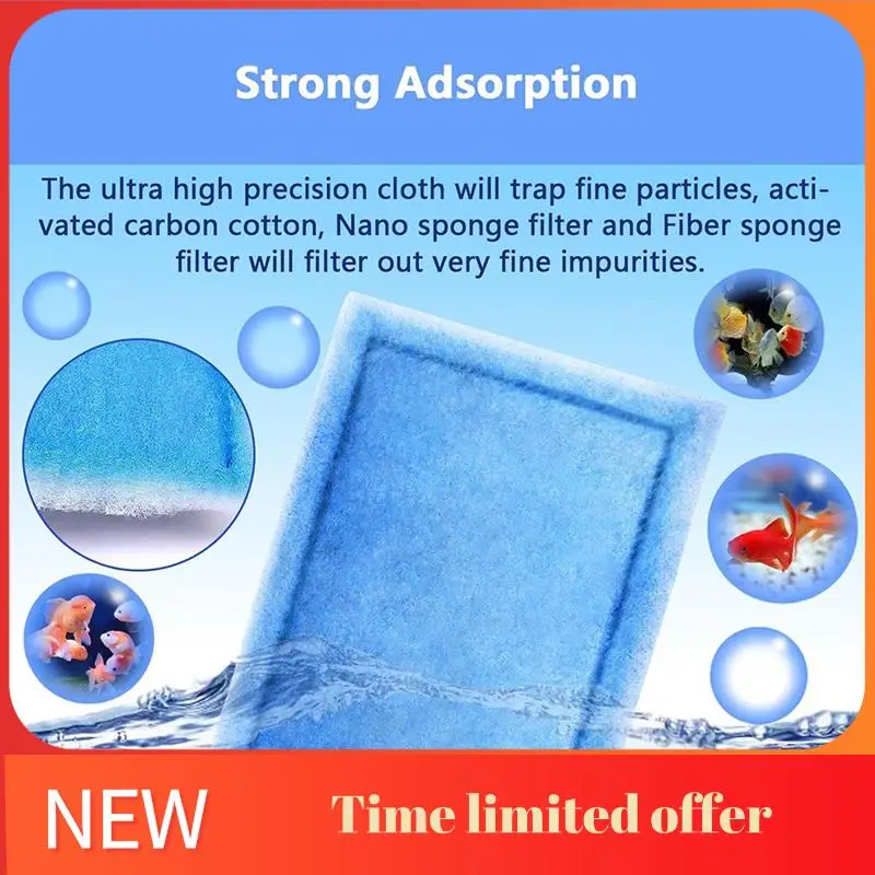 

8Pcs Aquarium Filter , Compatible For 30-60/20-40 Power Filters, Replacement For EZ-Change 3 Spare Parts Accessories Parts