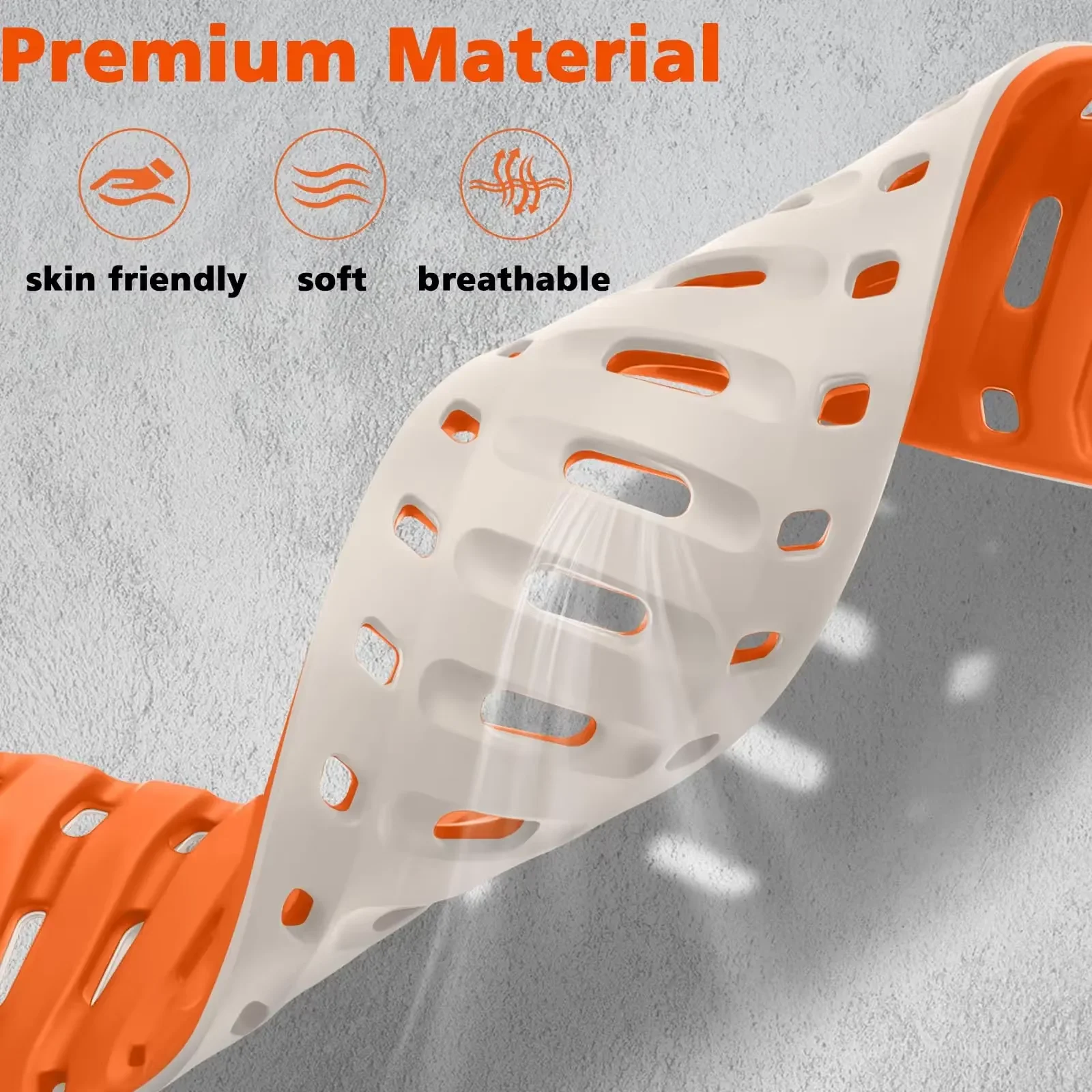 22mm Silicone Strap For Honor Watch 5 Pro/4 Pro/5 Ultra Sports Breathable Magnetic buckle Band For Honor Magic Watch 2 46mm belt