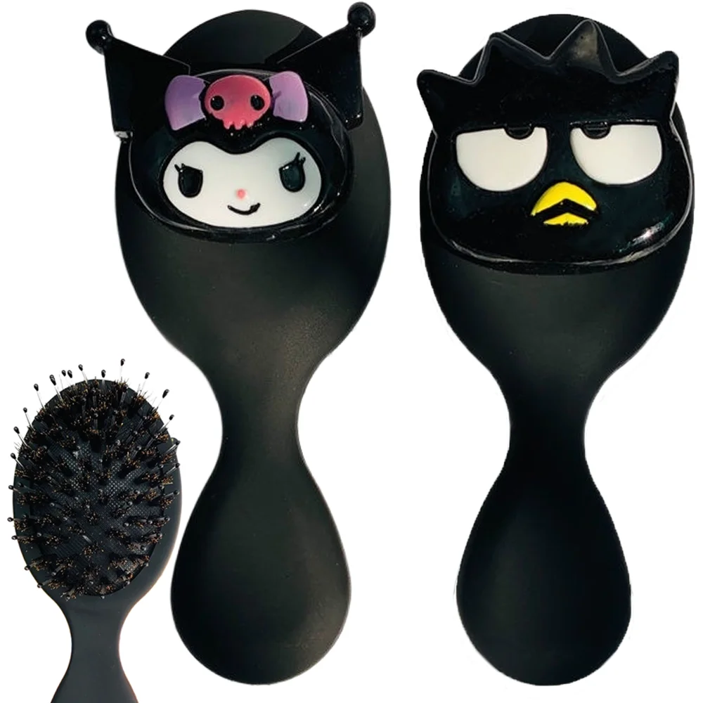 

Sanrio Kawaii Kuromi Cartoon Children Air Cushion Comb Cute Devil Bird Anime Doll Heart Portable Comb Girl