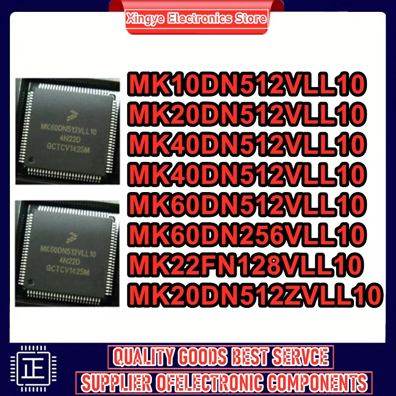 MK10DN512VLL10 MK20DN512VLL10 MK40DN512VLL10 MK40DN512VLL10 MK60DN512VLL10 MK60DN256VLL10 MK22FN128VLL10 MK20DN512ZVLL10 New