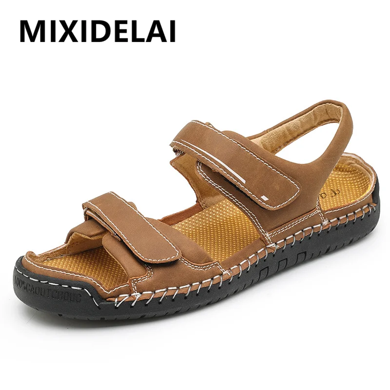 Summer Shoes Men Classic Sandals Casual Shoes Rome High Quality Comfort Slipper Plus Size Beach Sandals Walking Outdoor Sneakers