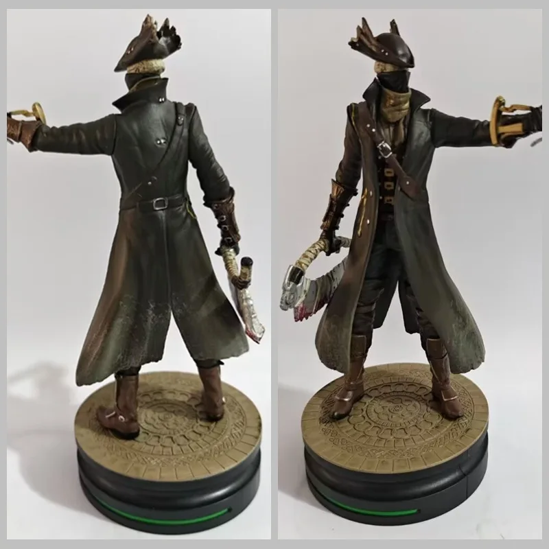 Bloodborne The Old Hunters Action Figure Statue 23cm Collection Ornaments Game Hunter Eileen The Crow Henryk Figurine Model Toys