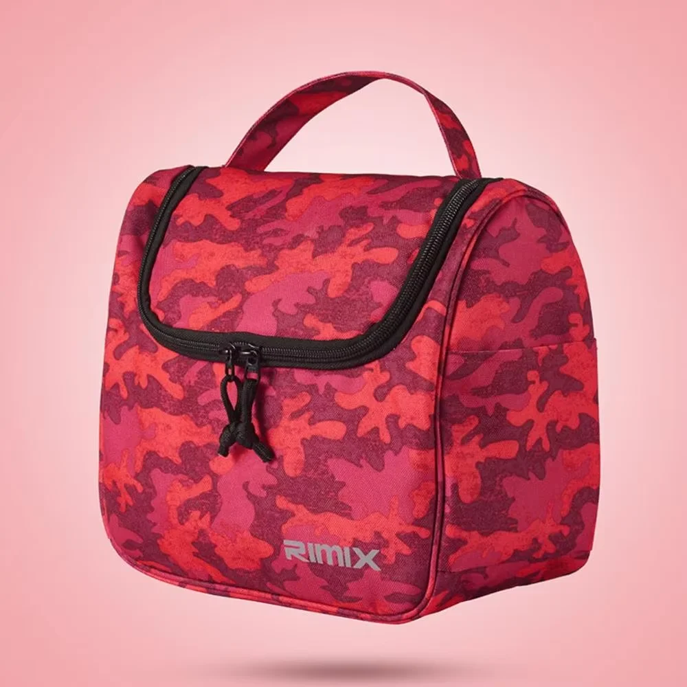 RIMIX Multifunctional Portable Travel Cosmetic Bag High Capacity Camouflage Handbag Waterproof For  Daily Life Outdoor cosmetic