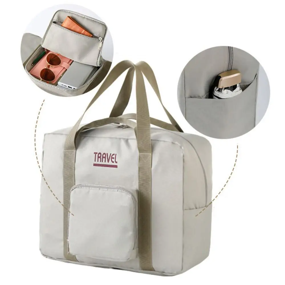 

Oxford Cloth Clothing Organizing Bag Portable Large Capacity Travel Duffel Bag Handbags Waterproof Travel Luggage Bag Training