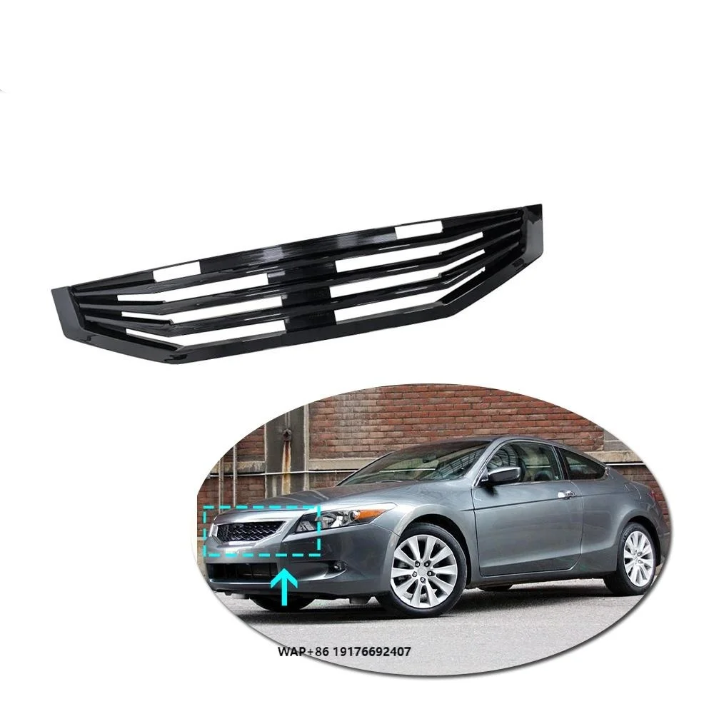

2008-2011 forHonda Accord 2-Door Gloss Black ABS Grille