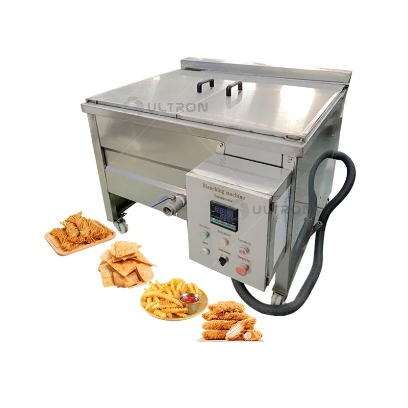 300kg/h Double tanks industrial electric snack food deep fryer for restaurant