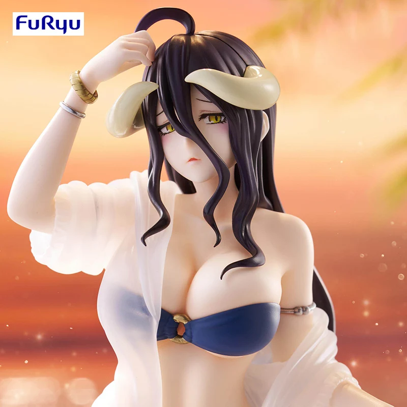

FuRyu Muchute OVERLORD ALBEDO Swimming Clothes PVC 20.5CM Anime Action Figures Model Collection Toy