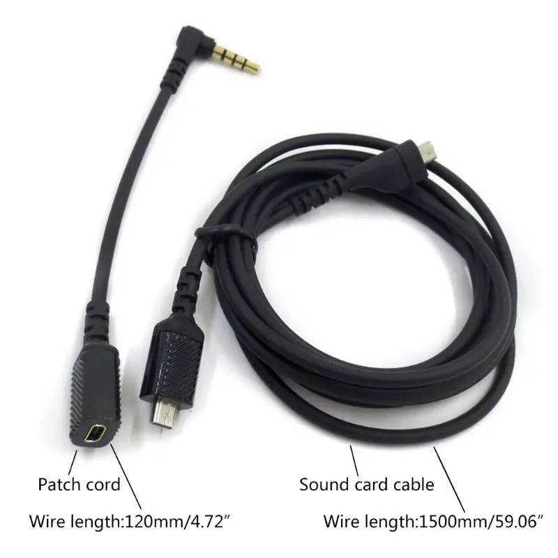 Cabos macios e lisos para arctis 3/5/7 pro gaming headphone excelente placa de som moda fios acessório