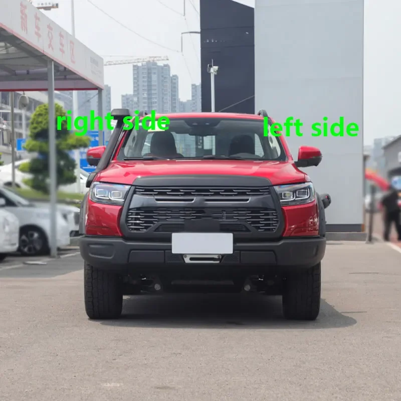 Car Door Side Rearview Mirror Frame Heated Lens Turn Signal Lamp Lower Cover For Great Wall GWM Poer Pao Cannon Pickup 2019-2022