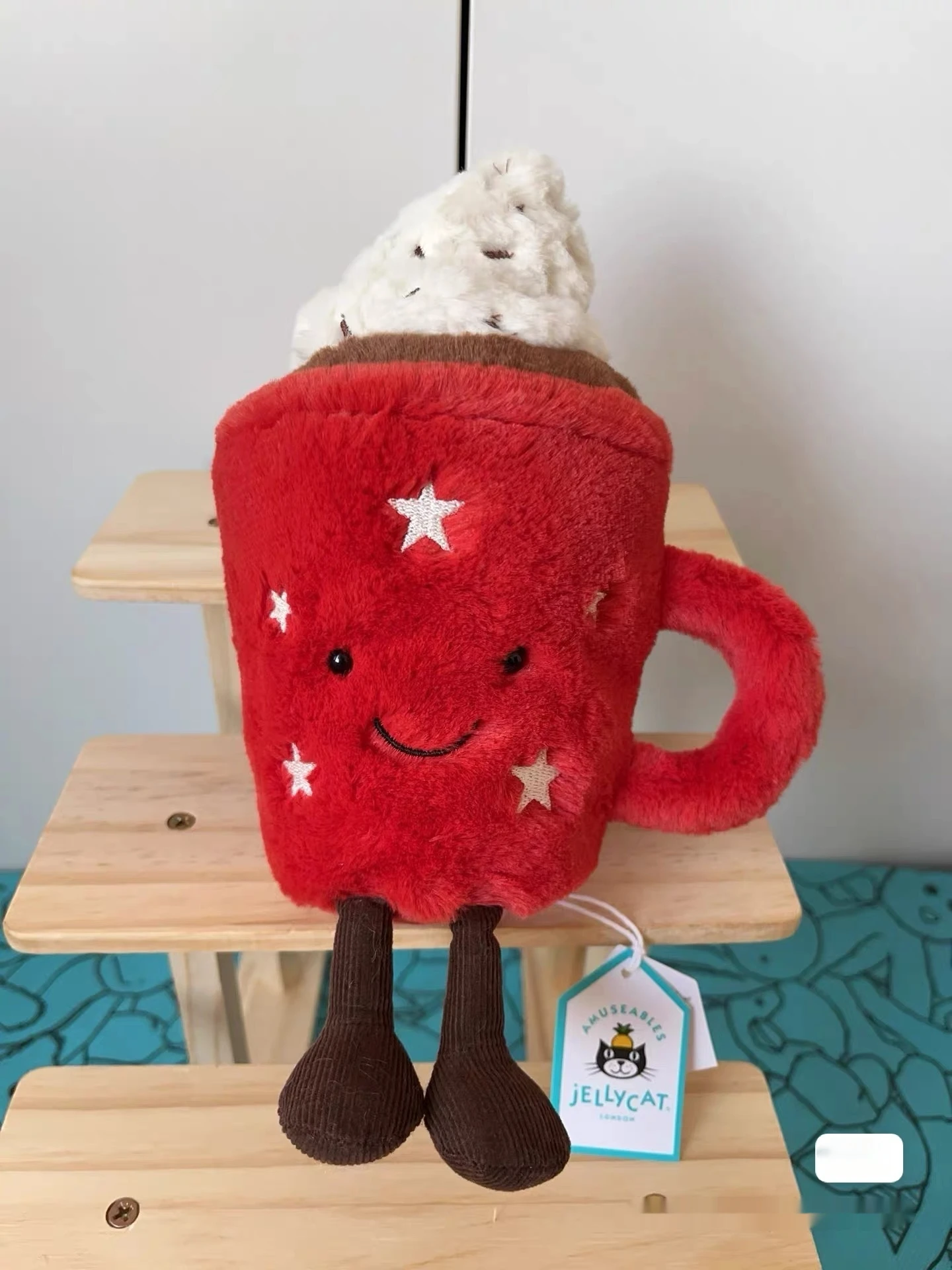 

Hot Selling Fun Christmas Series Hot Chocolate Cocoa Cute Cream Cup Doll Children'S Soothing Toy Holiday Gift