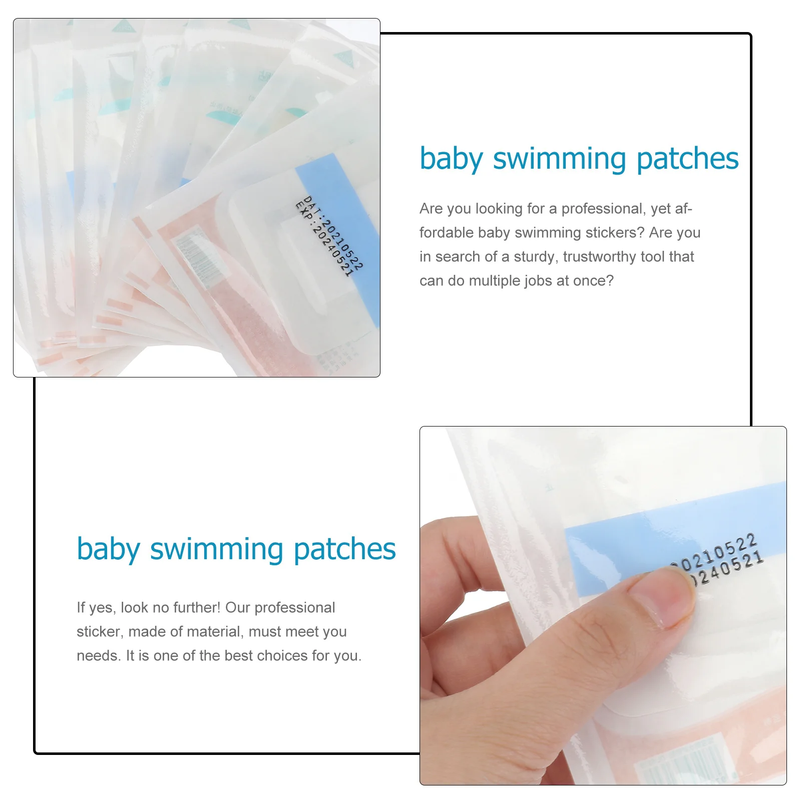 

10pcs Waterproof Breathable Navel Patches Baby Swimming Stickers Belly Button Adhesive Tape Practical Safe Hygienic Multi