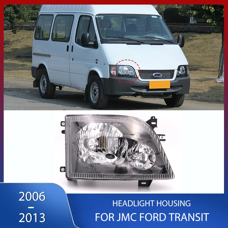 Car Headlight Assembly Headlamp Head Light Head Lamp No Bulb For JMC Ford Transit 2006 2007 2008 2009 2010 2011 2012 2013
