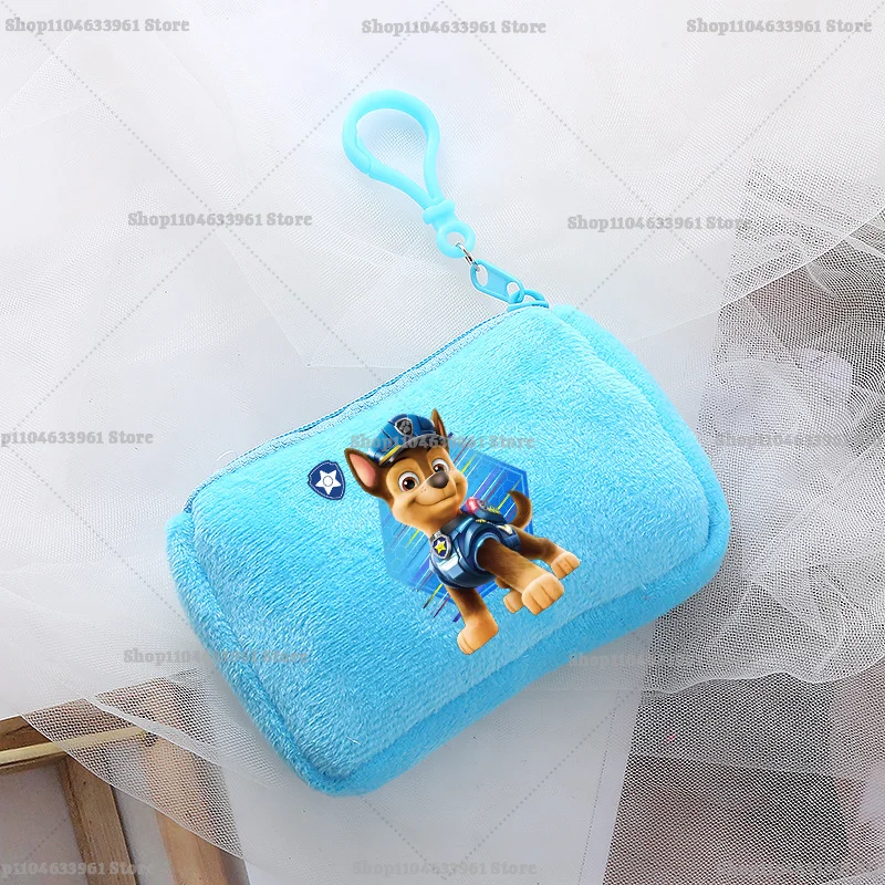 Paw Patrols Coin Purse Chase Skye Rubble Cartoon Anime Figure Print Portable Mini Wallet Headphone Pouch Storage Bags Party Gift view 3