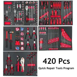 420-Piece EVA Board Tool Set, Comprehensive Set