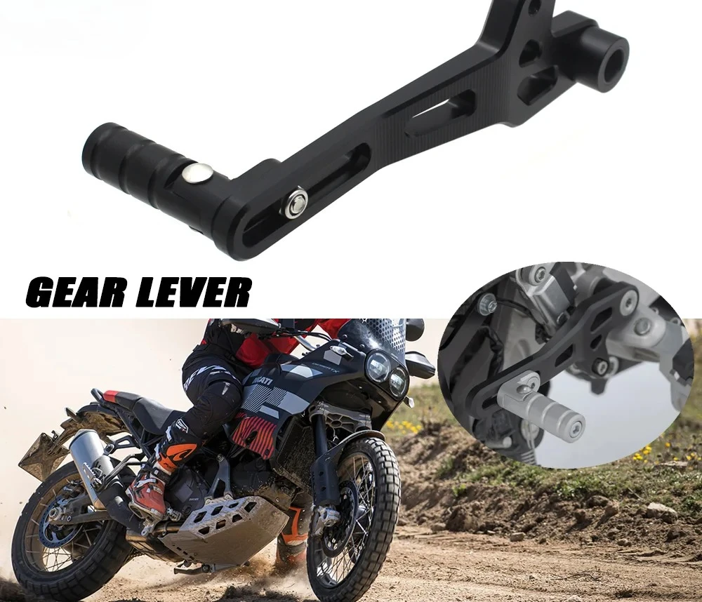 

Suitable for Ducati Desert X Desert X modified gear lever enlarged, bar brake adjustment gear lever