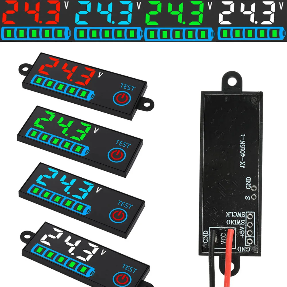UniversalDigitalVoltmeterBatteryVoltageDisplay7-55VLEDIndicatorWithLowVoltageAlarmforLithiumLead-AcidBatteries-AliExpress44