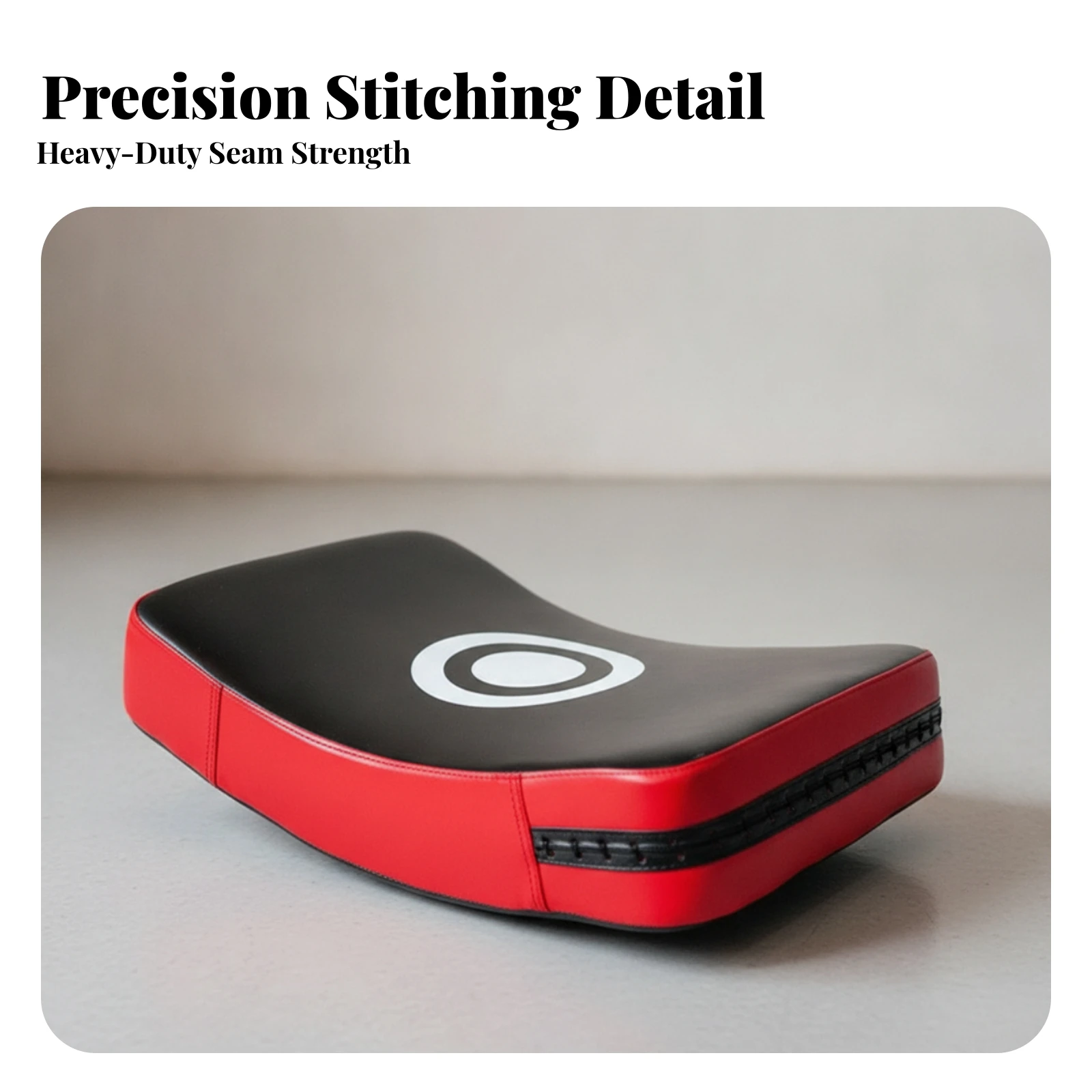 Curved Strike Pad with Handles Long-Lasting Training Pad with Twin Grips Strike Guard Shock-Absorbing for Coaches, Gym
