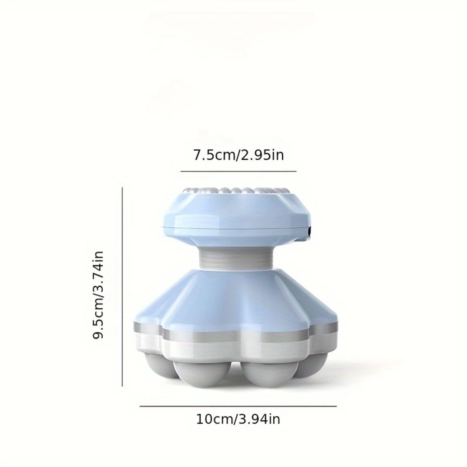 Mini Massager, Small USB Dual-purpose Six-head Vibration Full Body Massage Device - Portable and Powerful Pain Relief Solution