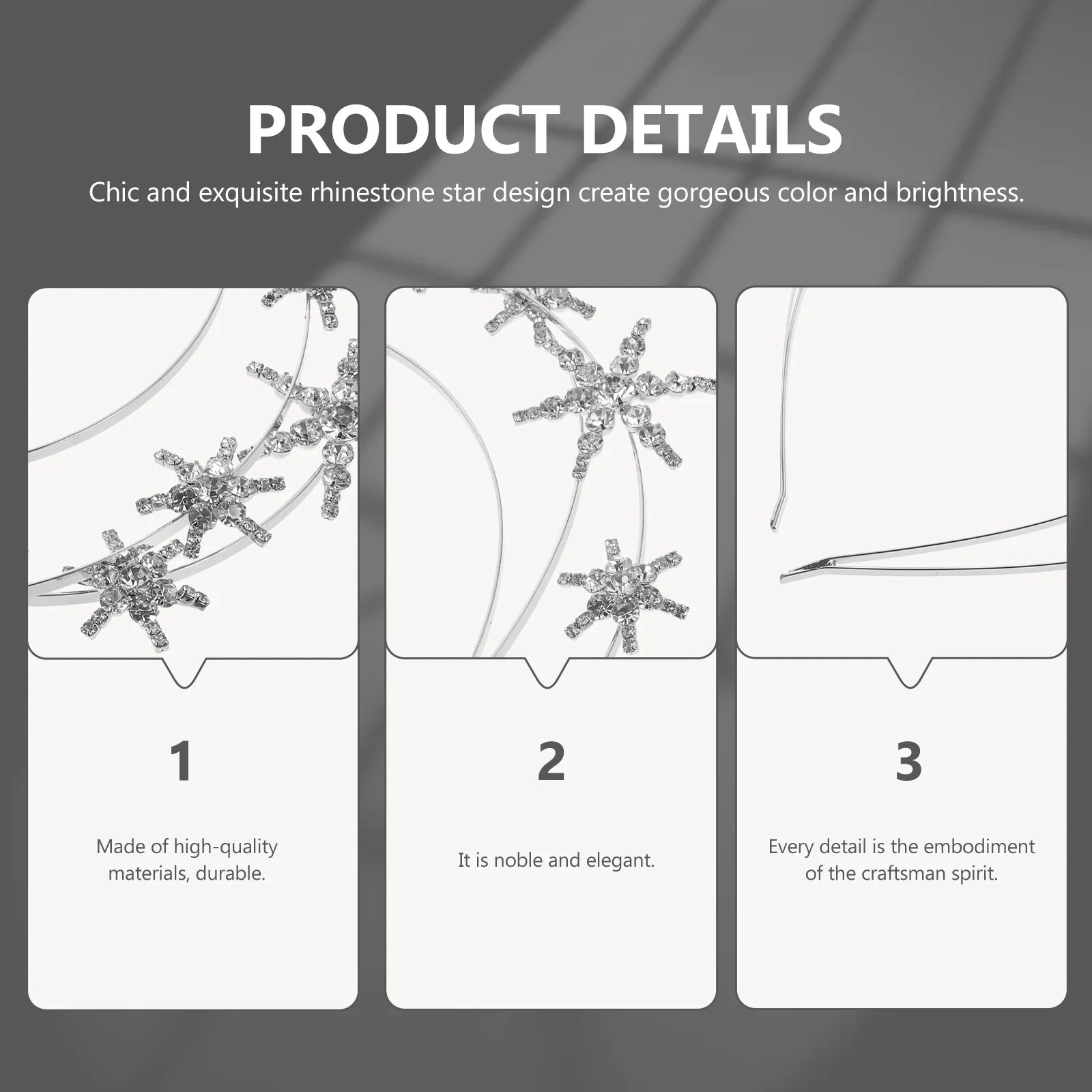 

Элегантный головной убор со стразами и звездами, хрустальная корона, аксессуар для волос для женщин и девочек, свадебная вечеринка, свадебный декор, повязка на голову со звездой