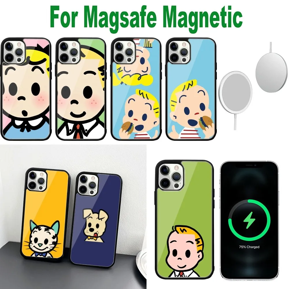 Osamu Cute Goods Phone Case For iPhone 16,15,14,13,12,11,Plus,Pro,Max,Mini Magsafe Magnetic Wireless Charging