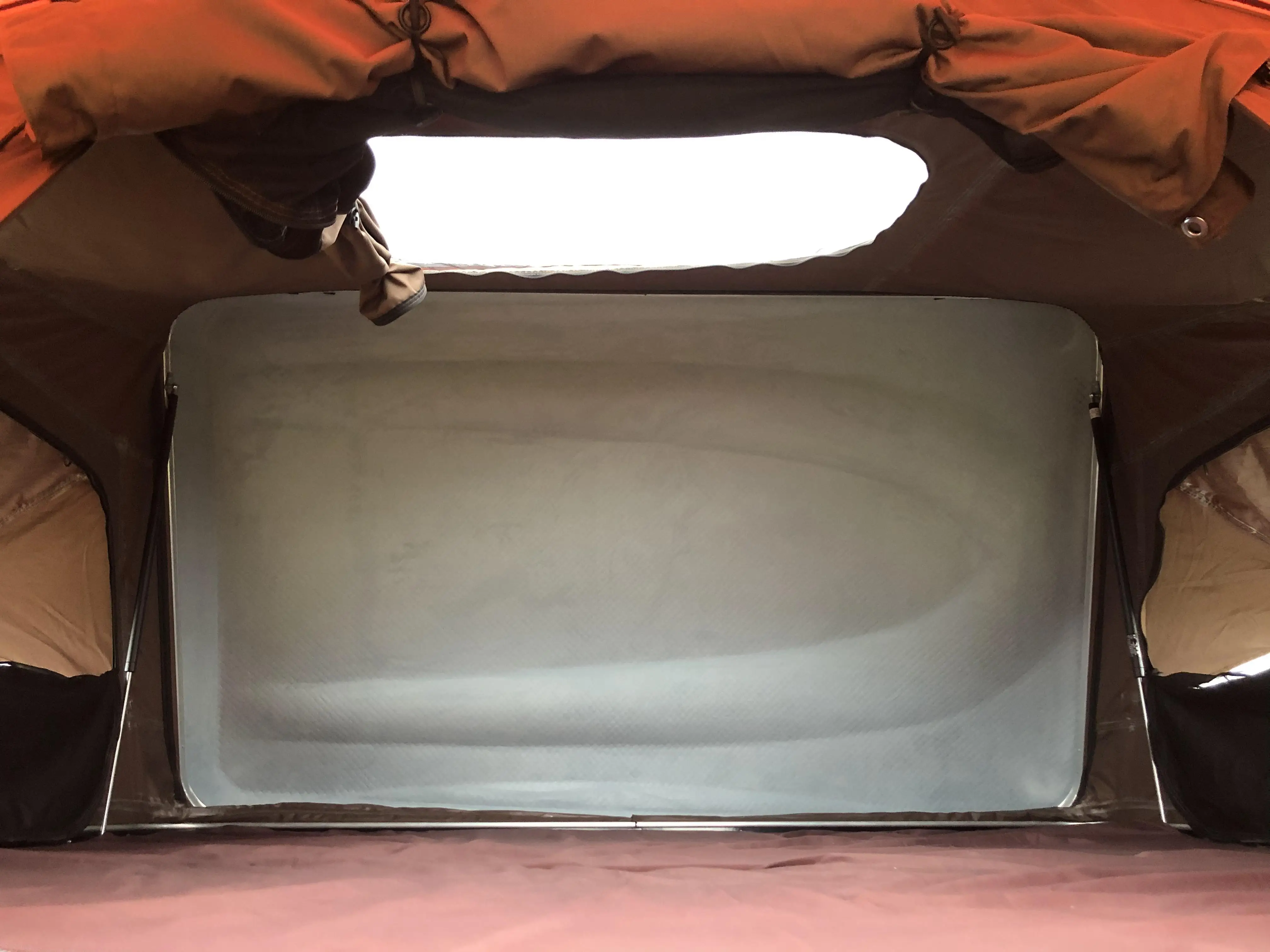 160*210*100 سنتيمتر عالية الجودة في الهواء الطلق قافلة مجموعة التخييم مقاوم للماء الهيدروليكية التلقائي سريعة الفتح الجانب الوجه سقف خيمة #5