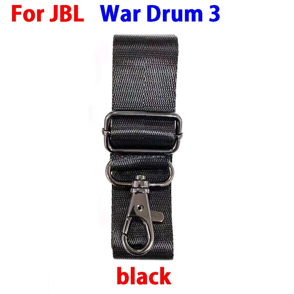 

1PCS For JBL war drum 3 belt black Bandage Leather Webbing Knuckle Handle Grip Strap Speaker Connector Accessories