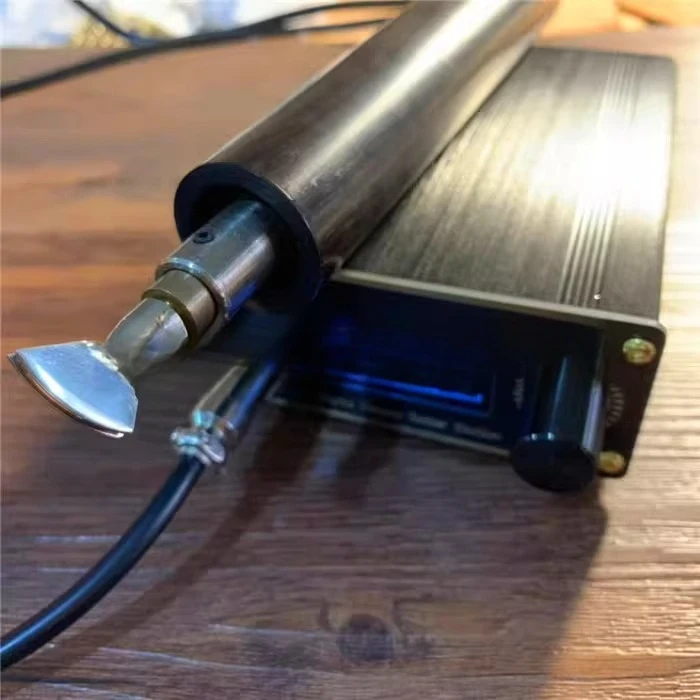 Leather Electric Heating Low Temperature Control Electric Soldering Iron Leather Goods Edge Press Bronzing Machine