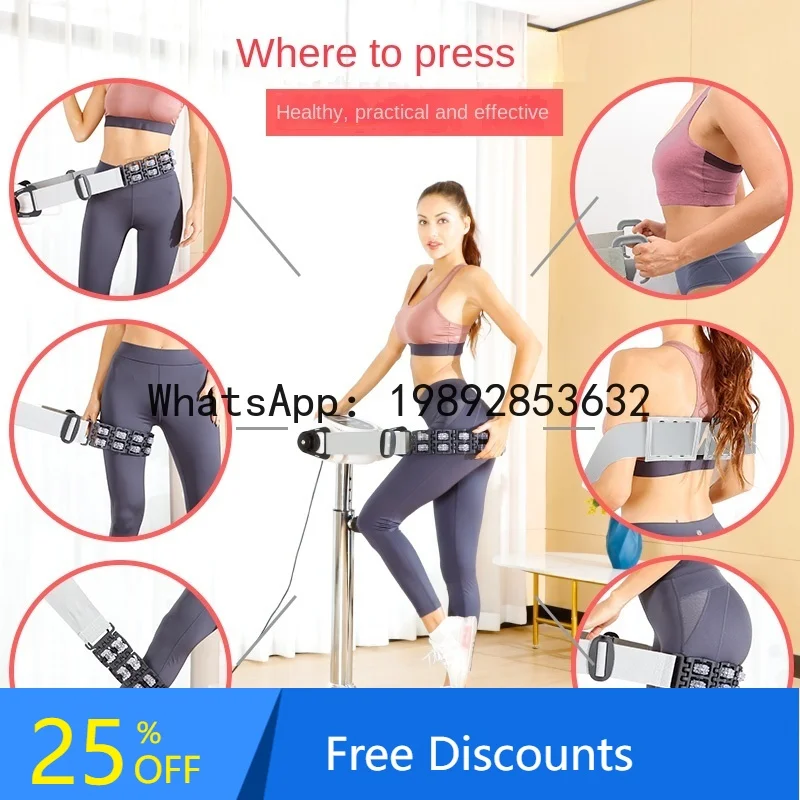 XLL Home Waist-Shaping Machine Massage Belt Lazy Body Exercise Fitness Equipment