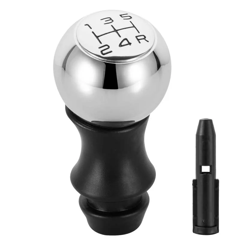 5 Speed Gear Shift Knob Alloy Car Accsesories For Peugeot 106 206 306 406 107 207 307 301 308 508 1007 2008 3008 605 807
