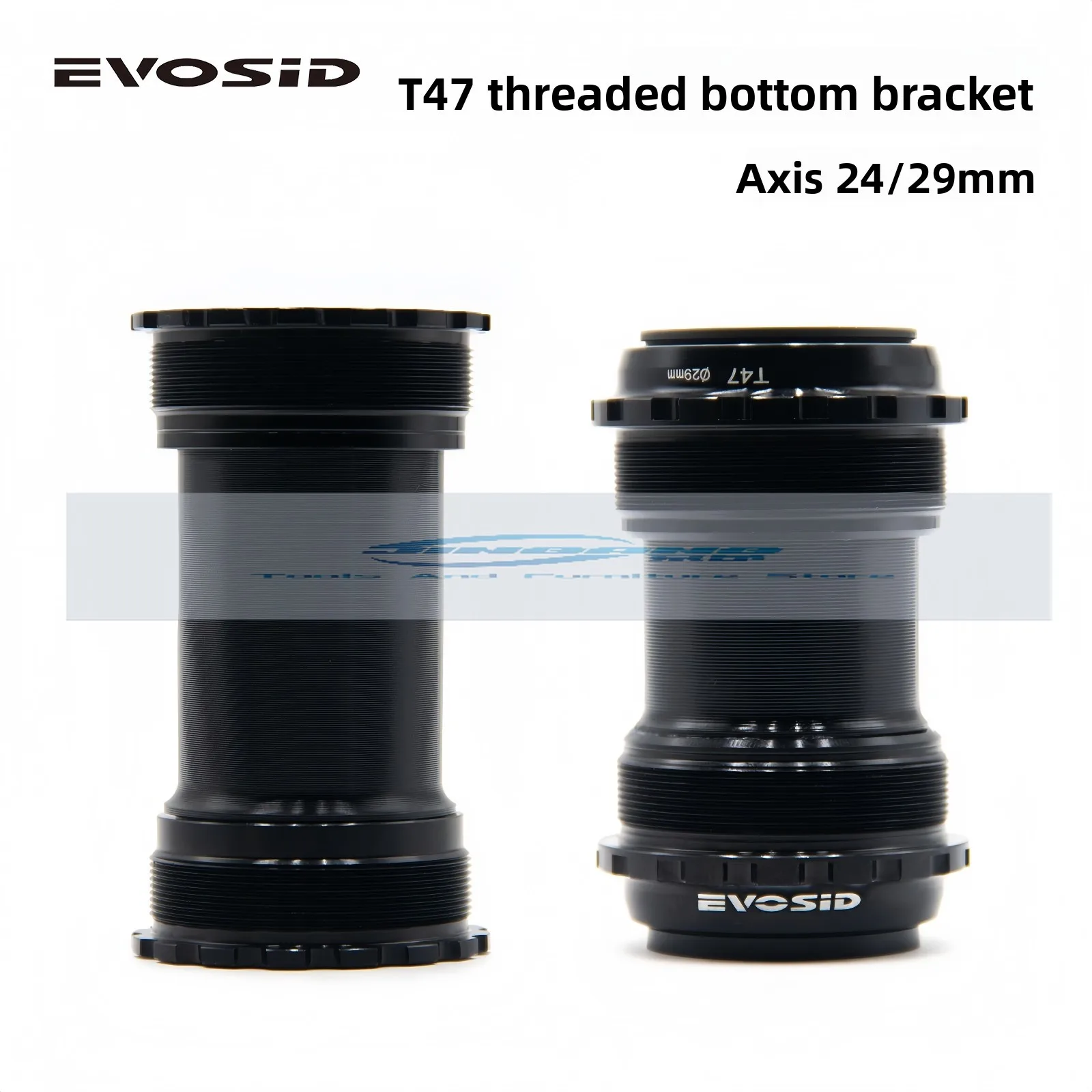 

EVOSID Mountain Road Bicycle T47 Axle 24/29MM Axle Thread Screw-in Built-in Perlin Axle